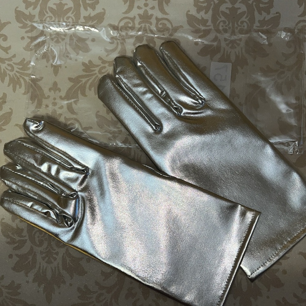 New silver Gloves